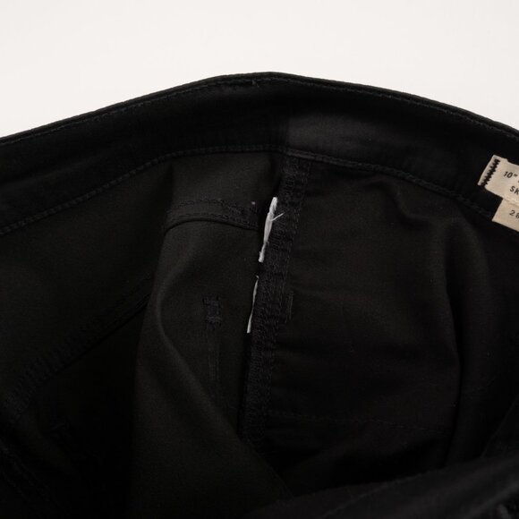 MADEWELL 10" High Rise Skinny jeans black coated jeans size 28 - Picture 9 of 10